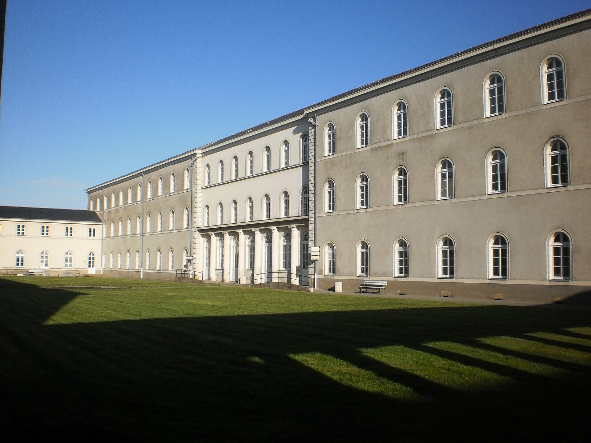 Les bâtiments de l’hôpital Saint-Jacques, au CHU de Nantes.