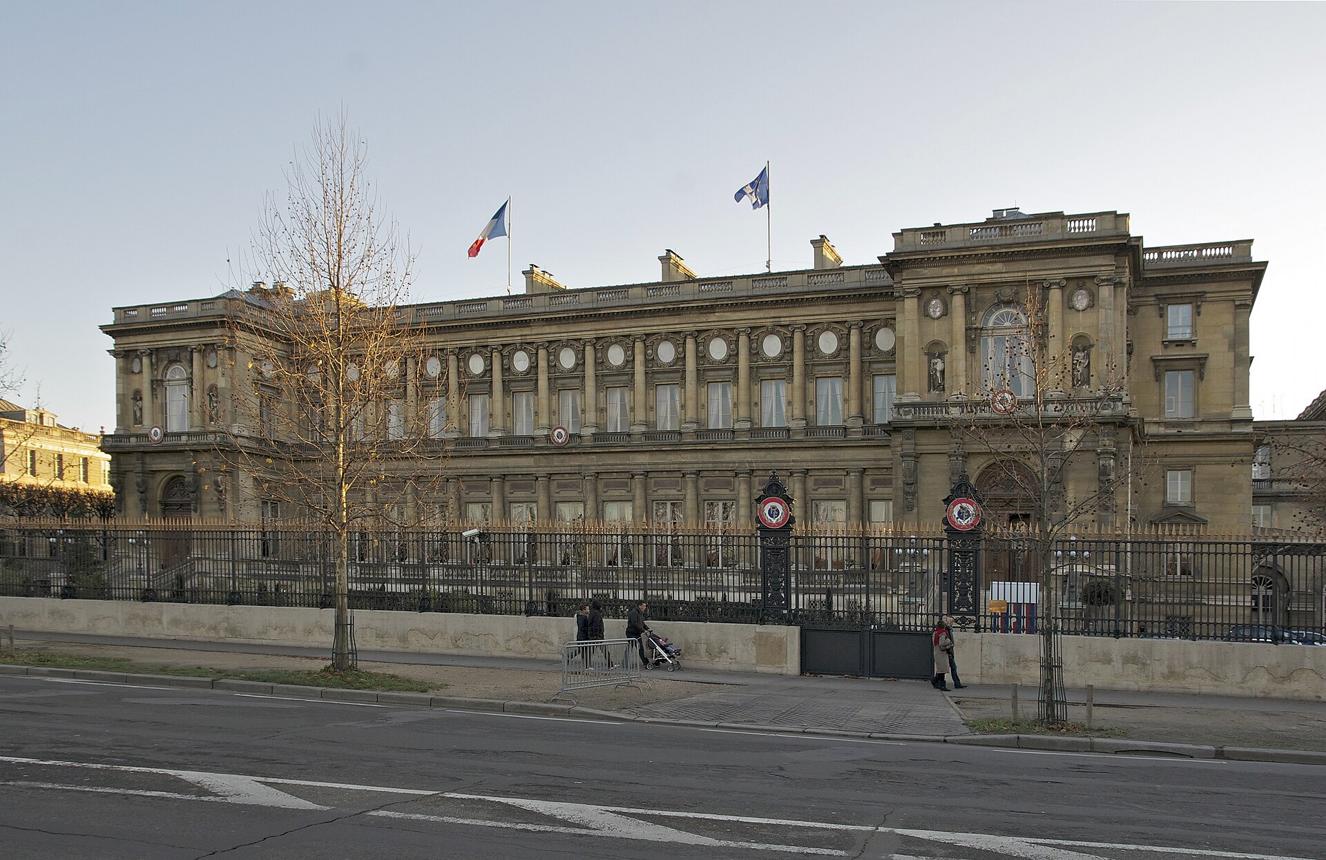 Le ministère français des Affaires étrangères, quai d’Orsay, à Paris.